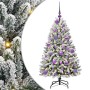 Árbol de Navidad artificial Verde y 120 cm PVC y Metal