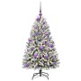 Árbol de Navidad artificial Verde y 120 cm PVC y Metal