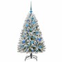 Árbol de Navidad artificial Verde y 120 cm PVC y Metal