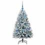 Árbol de Navidad artificial Verde y 120 cm PVC y Metal