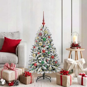 Árbol de Navidad artificial Verde y 120 cm PVC y Metal