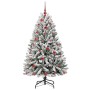 Árbol de Navidad artificial Verde y 150 cm PVC y Metal