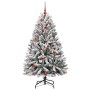 Árbol de Navidad artificial Verde y 150 cm PVC y Metal