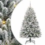 Árbol de Navidad artificial Verde y 150 cm PVC y Metal