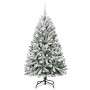 Árbol de Navidad artificial Verde y 150 cm PVC y Metal