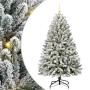 Árbol de Navidad artificial Verde y 150 cm PVC y Metal