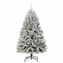 Árbol de Navidad artificial Verde y 150 cm PVC y Metal