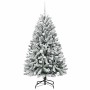 Árbol de Navidad artificial Verde y 150 cm PVC y Metal