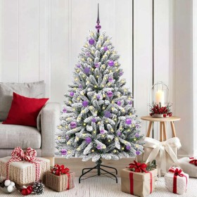Árbol de Navidad artificial Verde y 150 cm PVC y Metal