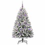Árbol de Navidad artificial Verde y 150 cm PVC y Metal