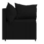 Garten-Ecksofas mit Kissen, 2 Stück, schwarzes synthetisches Rattan von vidaXL, Outdoor-Sofas - Ref: Foro24-319790, Preis: 16...