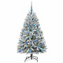 Árbol de Navidad artificial Verde y 150 cm PVC y Metal