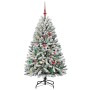 Árbol de Navidad artificial Verde y 150 cm PVC y Metal