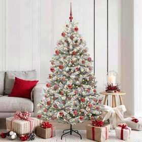 Árbol de Navidad artificial Verde y 180 cm PVC y Metal