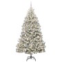 Árbol de Navidad artificial Verde y 180 cm PVC y Metal