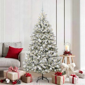 Árbol de Navidad artificial Verde y 180 cm PVC y Metal