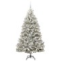 Árbol de Navidad artificial Verde y 180 cm PVC y Metal