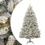 Árbol de Navidad artificial Verde y 180 cm PVC y Metal