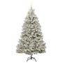 Árbol de Navidad artificial Verde y 180 cm PVC y Metal