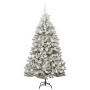 Árbol de Navidad artificial Verde y 180 cm PVC y Metal