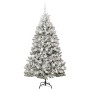 Árbol de Navidad artificial Verde y 180 cm PVC y Metal
