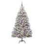 Árbol de Navidad artificial Verde y 180 cm PVC y Metal