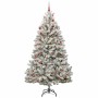 Árbol de Navidad artificial Verde y 210 cm PVC y Metal