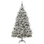 Árbol de Navidad artificial Verde y 210 cm PVC y Metal