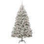 Árbol de Navidad artificial Verde y 210 cm PVC y Metal