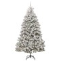 Árbol de Navidad artificial Verde y 210 cm PVC y Metal
