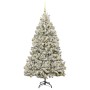 Árbol de Navidad artificial Verde y 210 cm PVC y Metal