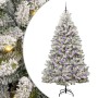 Árbol de Navidad artificial Verde y 210 cm PVC y Metal