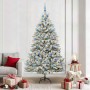 Árbol de Navidad artificial Verde y 210 cm PVC y Metal