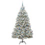 Árbol de Navidad artificial Verde y 210 cm PVC y Metal