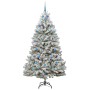 Árbol de Navidad artificial Verde y 210 cm PVC y Metal