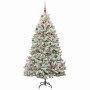 Árbol de Navidad artificial Verde y 210 cm PVC y Metal