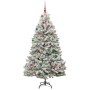 Árbol de Navidad artificial Verde y 210 cm PVC y Metal