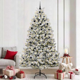 Árbol de Navidad artificial Verde y 240 cm PVC y Metal