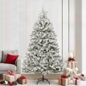 Árbol de Navidad artificial Verde y 240 cm PVC y Metal