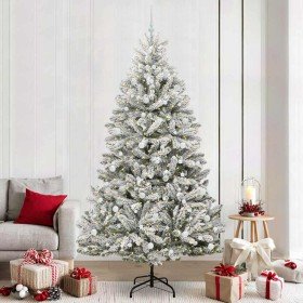 Árbol de Navidad artificial Verde y 240 cm PVC y Metal