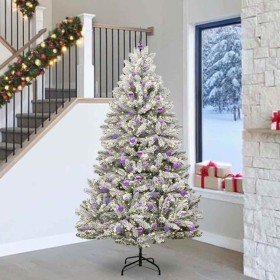 Árbol de Navidad artificial Verde y 240 cm PVC y Metal