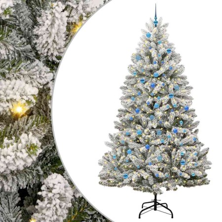 Árbol de Navidad artificial Verde y 240 cm PVC y Metal