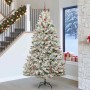 Árbol de Navidad artificial Verde y 240 cm PVC y Metal