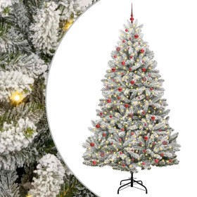 Árbol de Navidad artificial Verde y 270 cm PVC y Metal