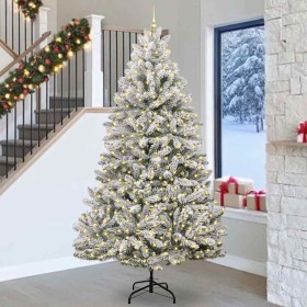 Árbol de Navidad artificial Verde y 270 cm PVC y Metal