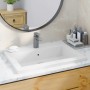 Lavabo de granito blanco 600x450x120 mm