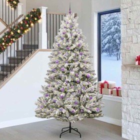 Árbol de Navidad artificial Verde y 270 cm PVC y Metal en Adornos festivos | Comprar online en Foro24