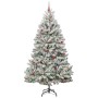 Árbol de Navidad artificial Verde y 270 cm PVC y Metal