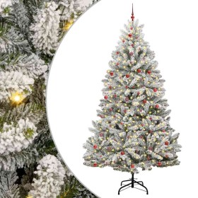 Árbol de Navidad artificial Verde y 300 cm PVC y Metal