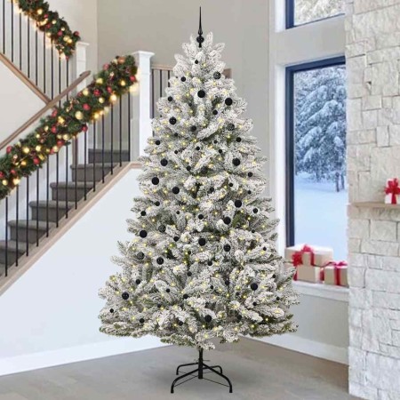 Árbol de Navidad artificial Verde y 300 cm PVC y Metal